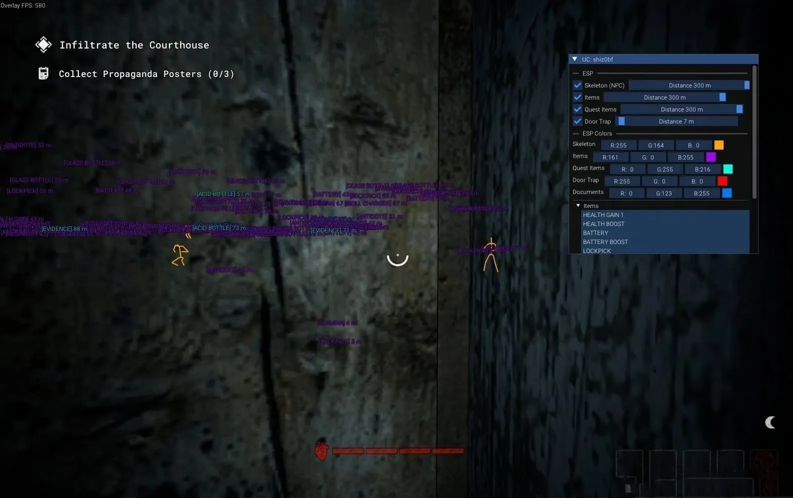 The Outlast Trials 逃生试炼 外部透视辅助 v5.7