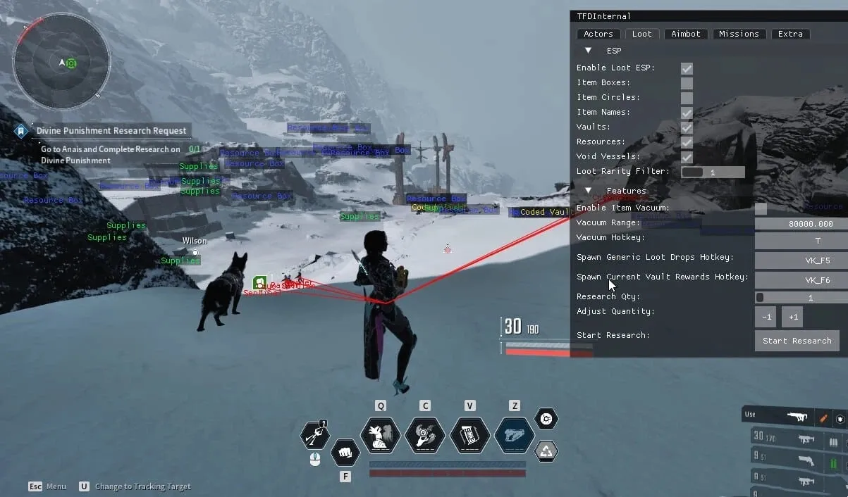 The First Descendant·透视瞬移多功能辅助v2.4.1（成品+源码）